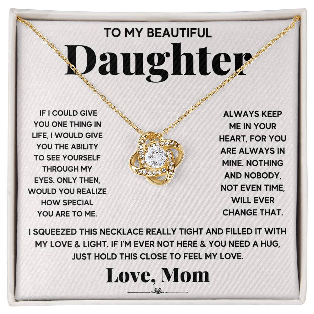 To My Beautiful Daughter, Just Hold This To Feel My Love-Buy Finer Things