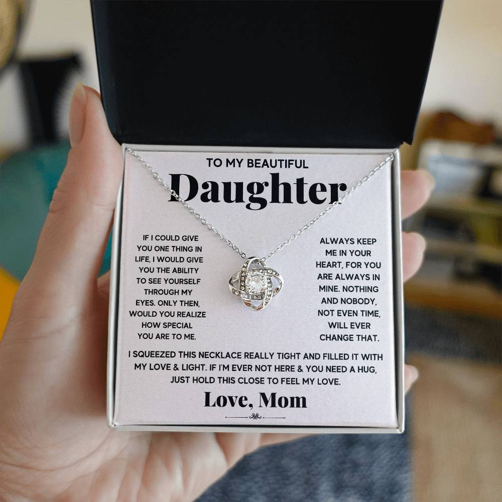 To My Beautiful Daughter, Just Hold This To Feel My Love-Buy Finer Things