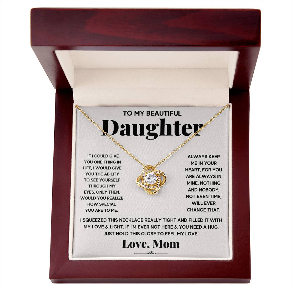 To My Beautiful Daughter, Just Hold This To Feel My Love-Buy Finer Things