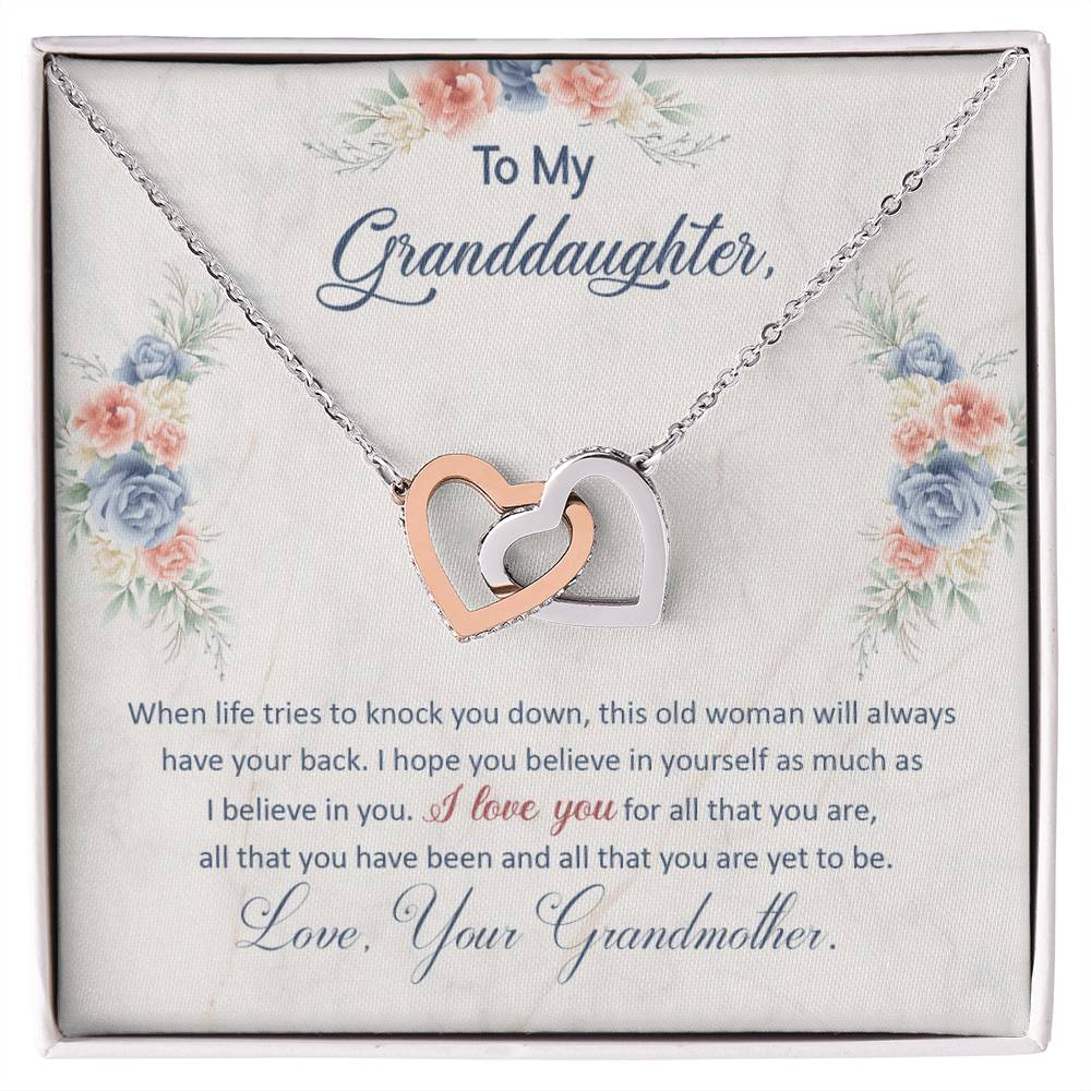 To My Granddaughter, This Old Woman Will Always Have Your Back-Buy Finer Things