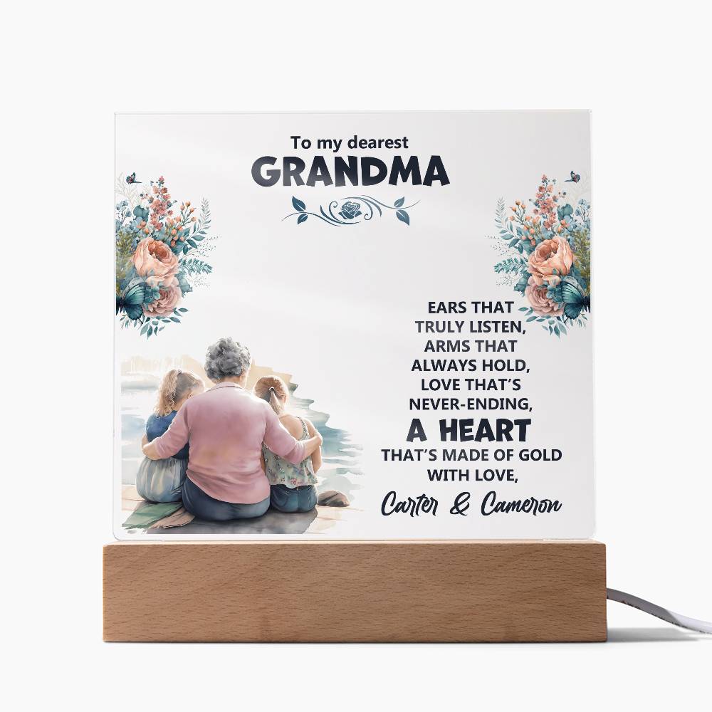 Acrylic Bundle Gift for Grandmother - Buy Finer Things