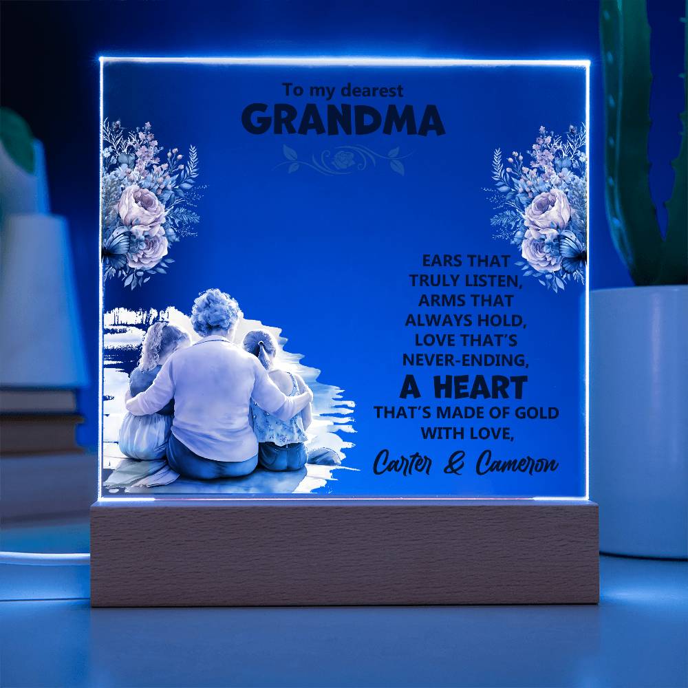 Acrylic Bundle Gift for Grandmother - Buy Finer Things