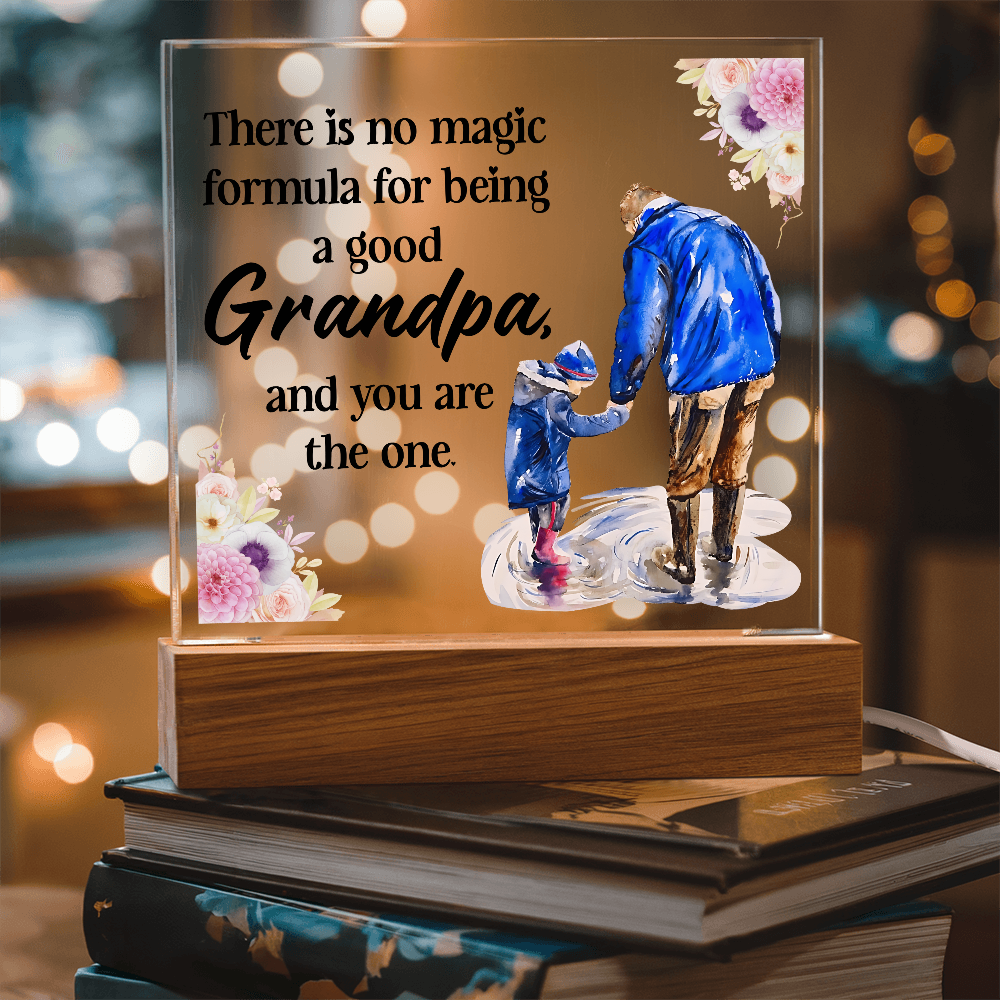 Acrylic Square Design_Grandpa-Buy Finer Things