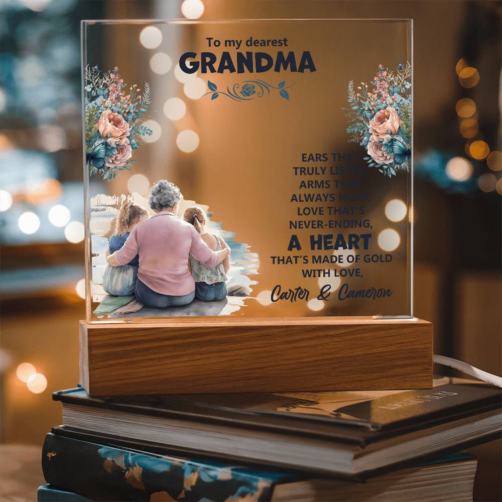 Acrylic Bundle Gift for Grandmother - Buy Finer Things