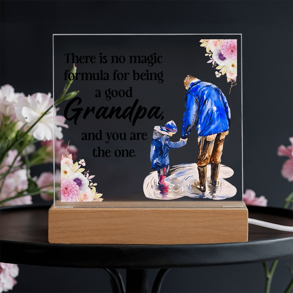 Acrylic Square Design_Grandpa-Buy Finer Things