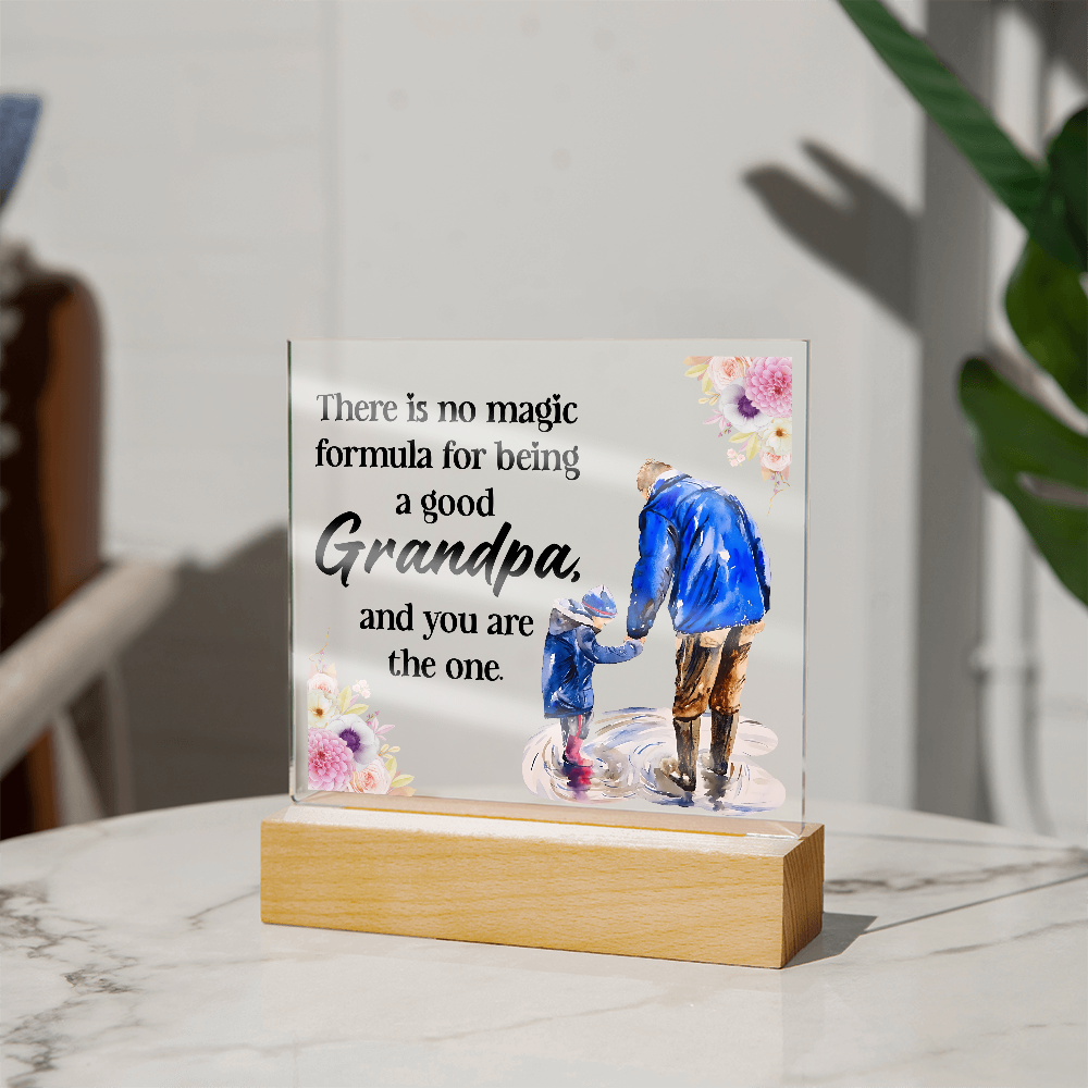 Acrylic Square Design_Grandpa-Buy Finer Things