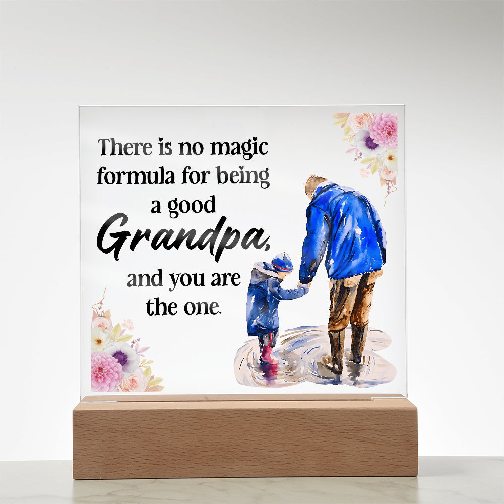 Acrylic Square Design_Grandpa-Buy Finer Things