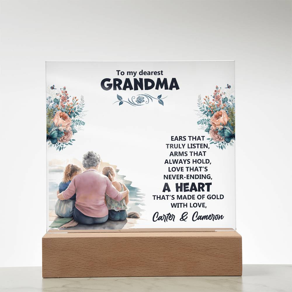 Acrylic Bundle Gift for Grandmother - Buy Finer Things