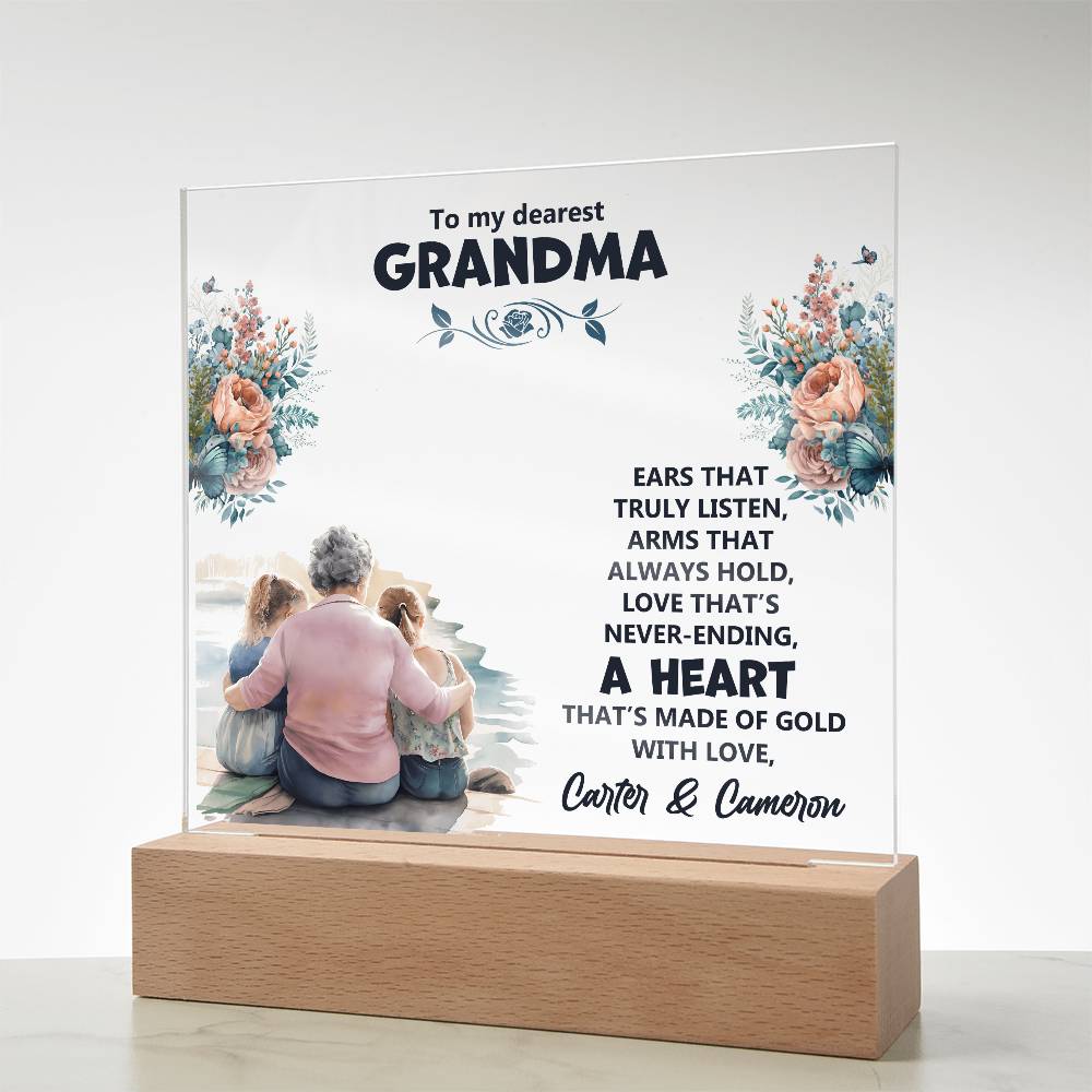 Acrylic Bundle Gift for Grandmother - Buy Finer Things