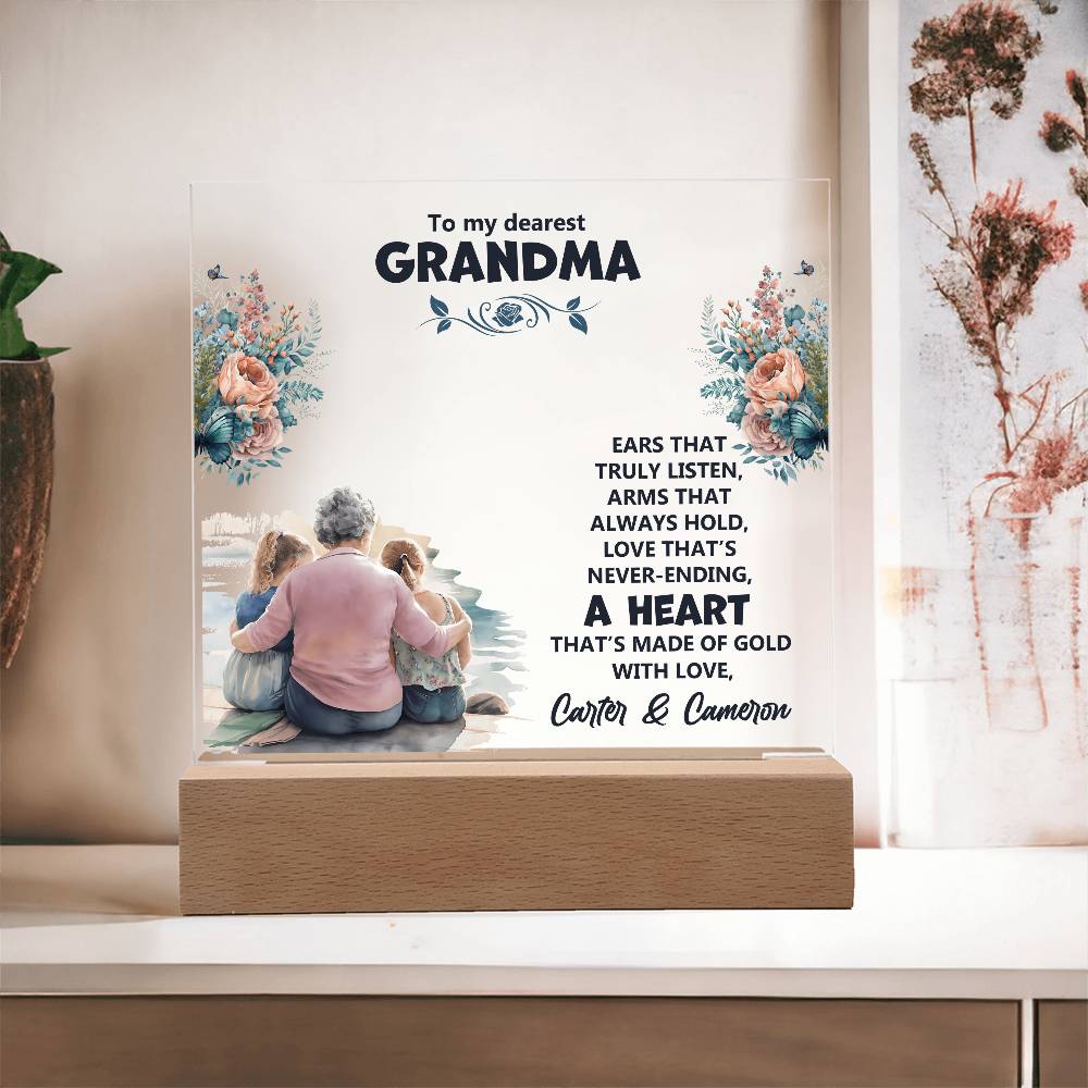 Acrylic Bundle Gift for Grandmother - Buy Finer Things