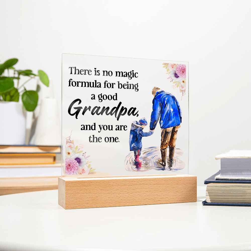 Acrylic Square Design_Grandpa-Buy Finer Things