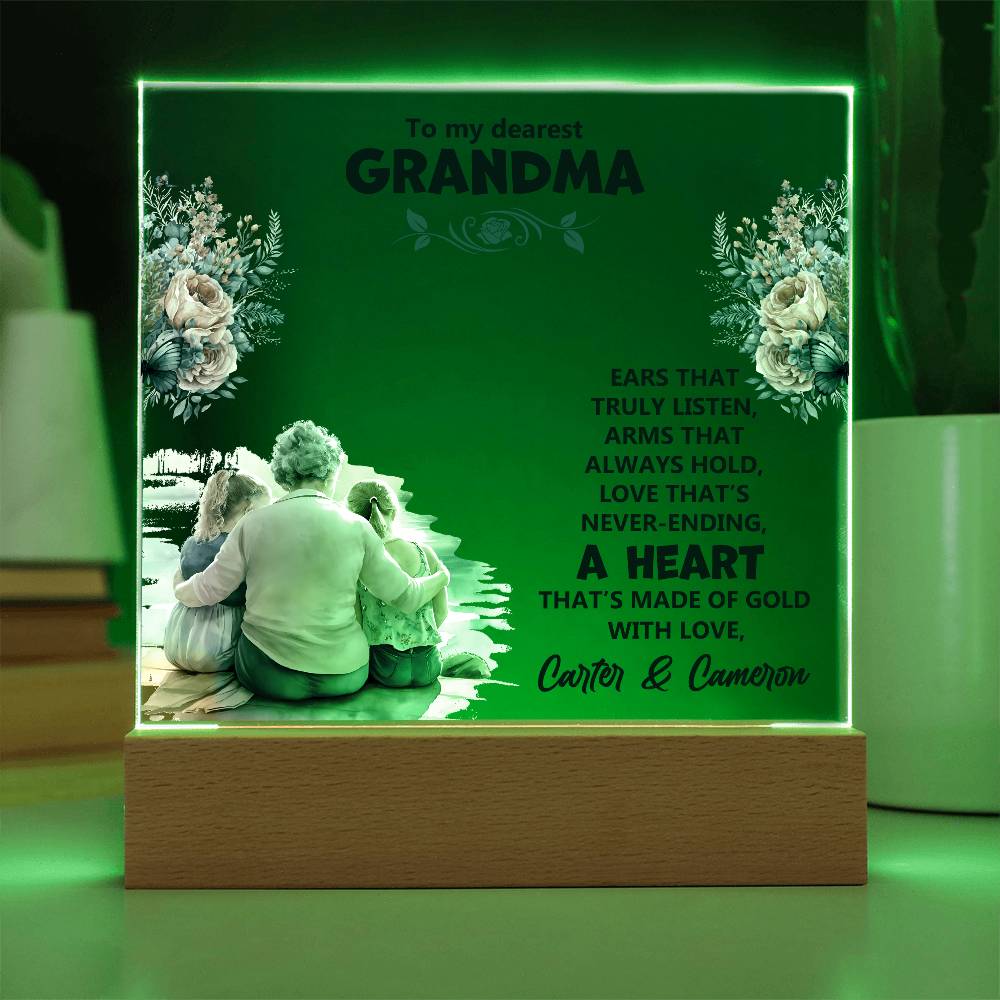 Acrylic Bundle Gift for Grandmother - Buy Finer Things