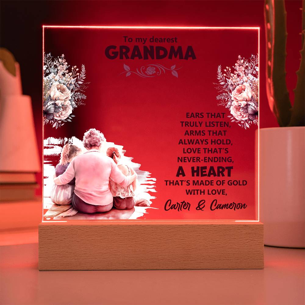 Acrylic Bundle Gift for Grandmother - Buy Finer Things