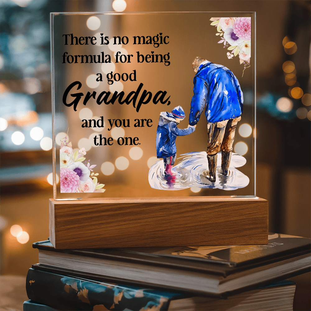 Acrylic Square Design_Grandpa-Buy Finer Things