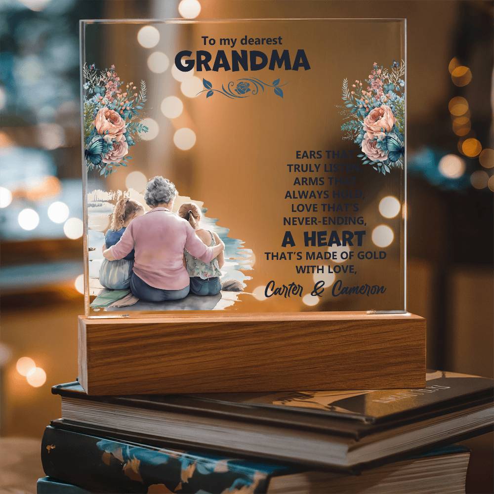 Acrylic Bundle Gift for Grandmother - Buy Finer Things