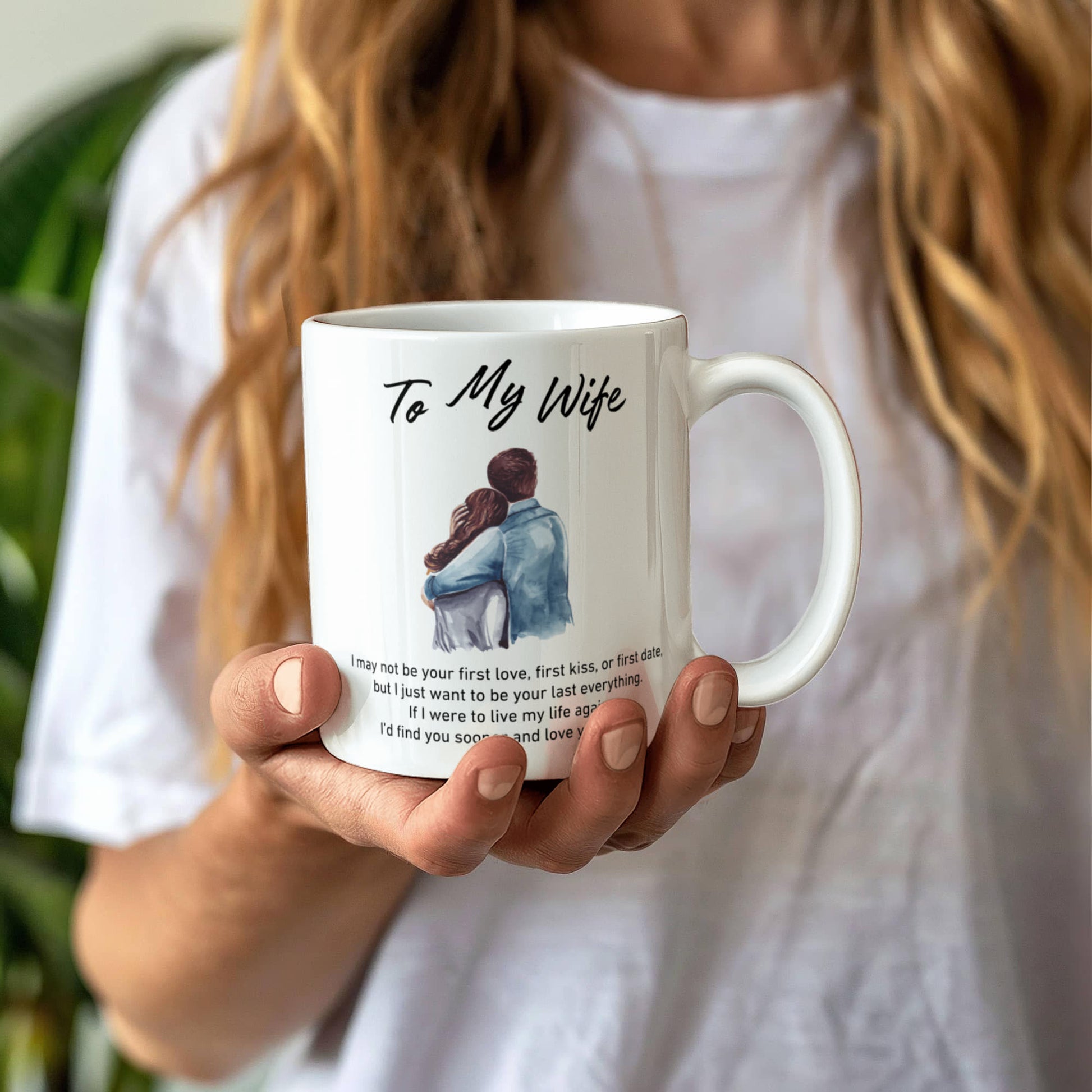 To My Wife - I May Not Be Your First Kiss, But I Want To Be Your Last Everything - Mug-Buy Finer Things